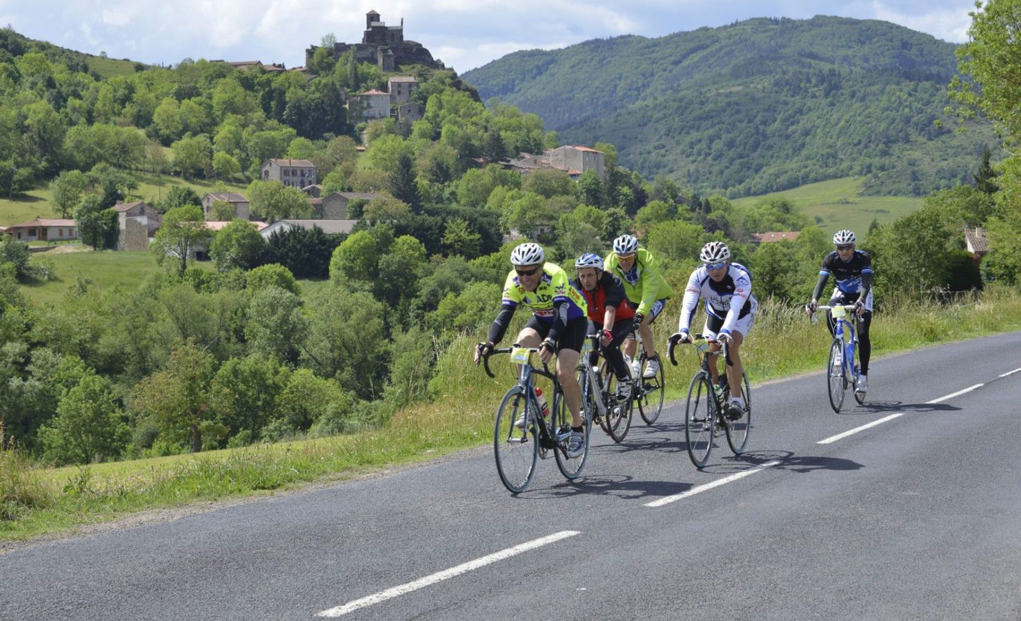 En vélo en Haute-Loire