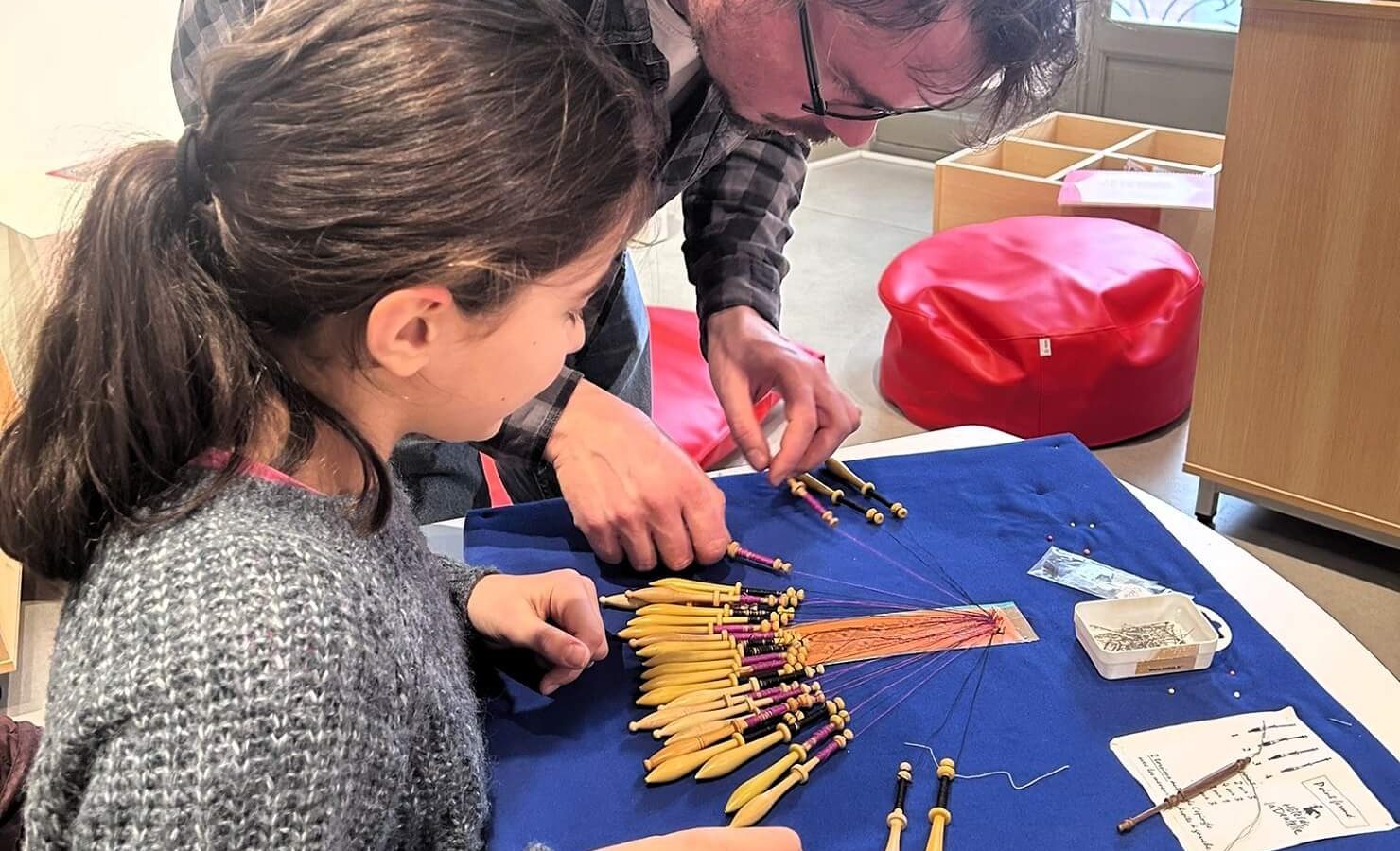 Hôtel de la Dentelle et la MicroFolie -Brioude pour un bel ateleir