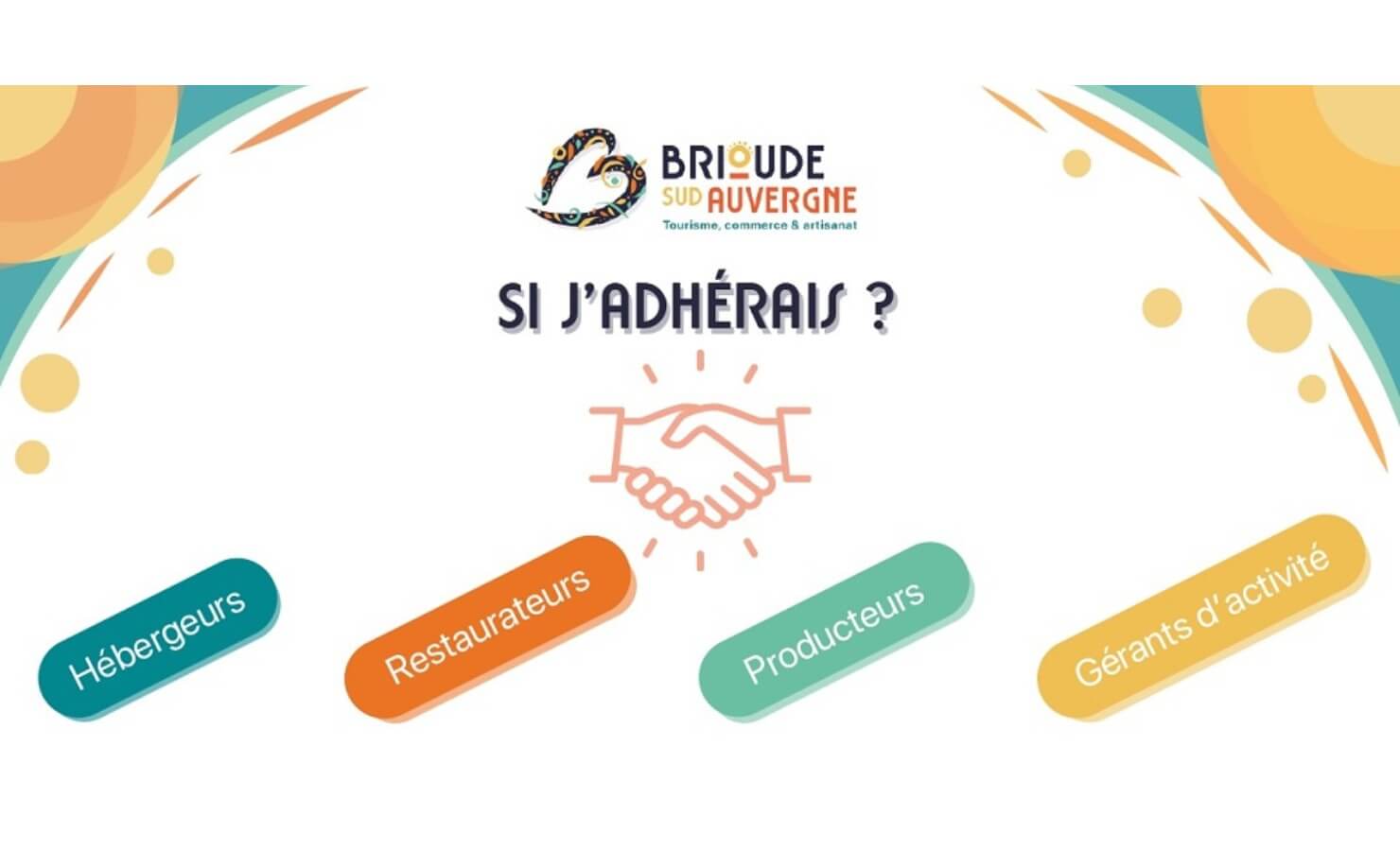 Adhérer à l'Office de tourisme Brioude Sud Auvergne