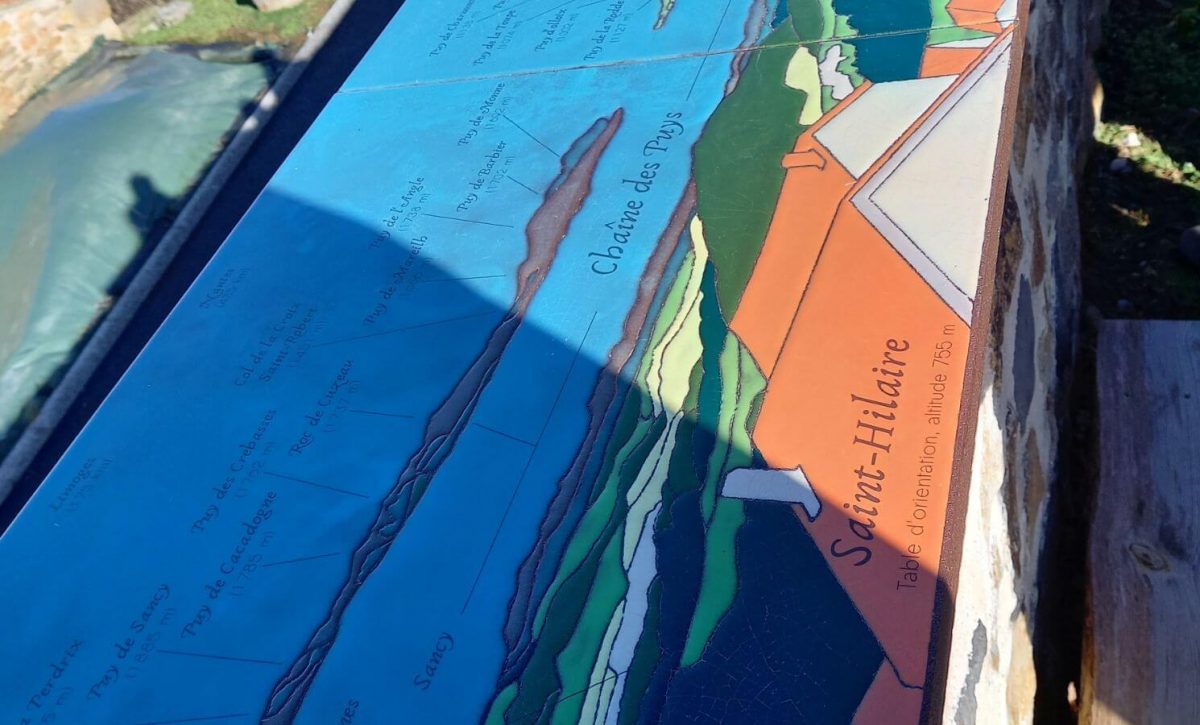 Table d'orientation de Saint-Hilaire
