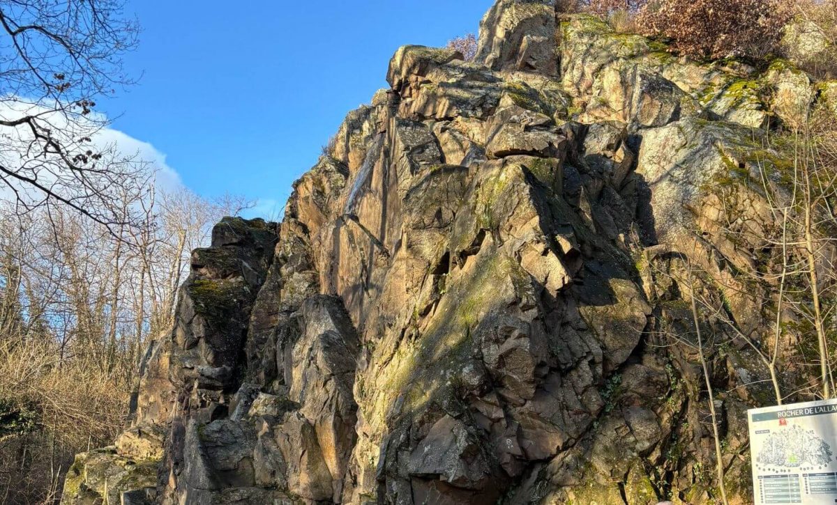 Rocher d'escalade