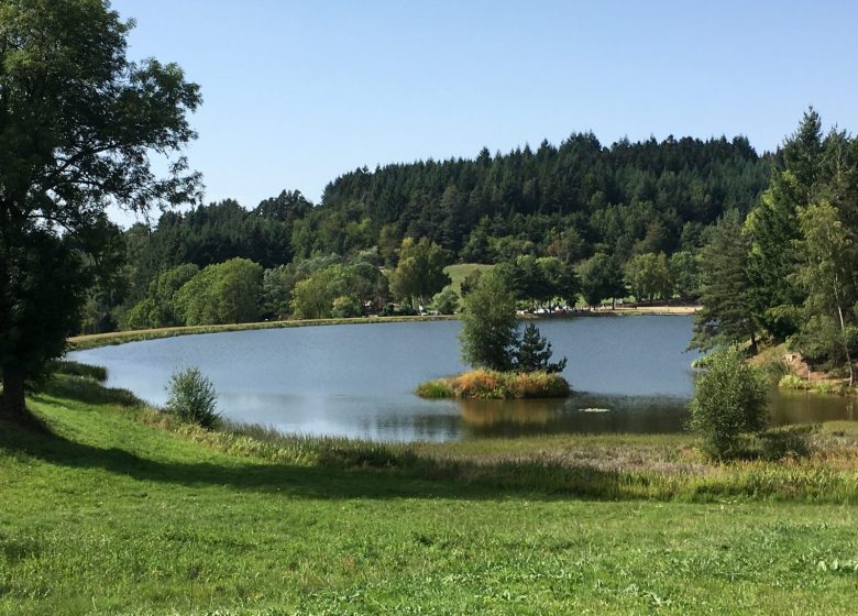 Baignade surveillée à Champagnac-Le-Vieux