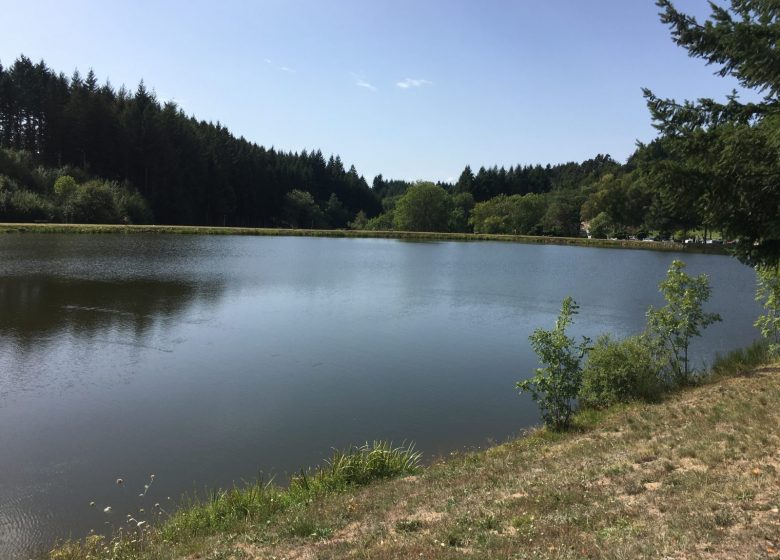 Baignade surveillée à Champagnac-Le-Vieux