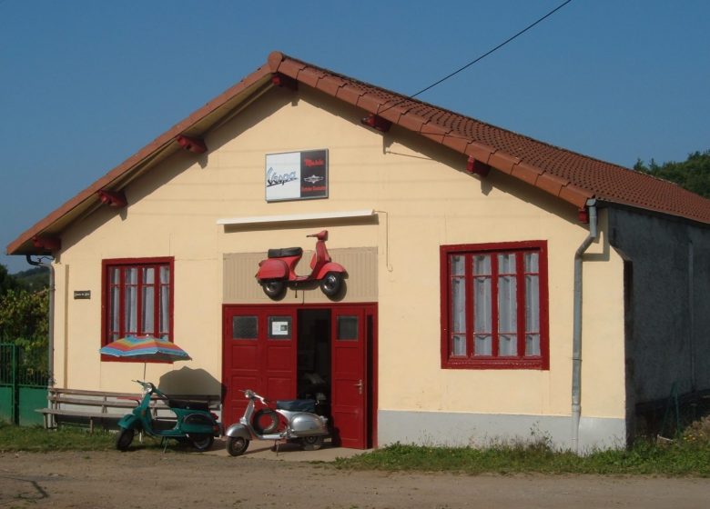 Vespa Auzon-museum