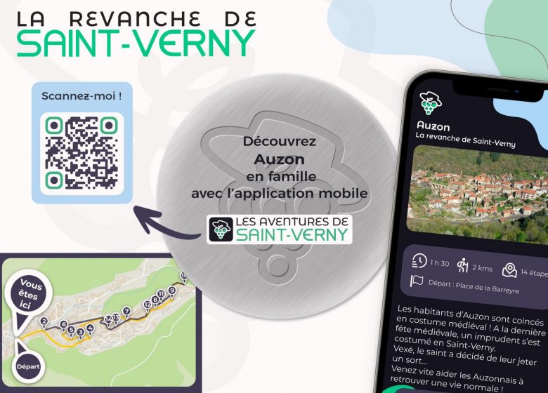 Les Aventures de Saint-Verny | Application Auzon