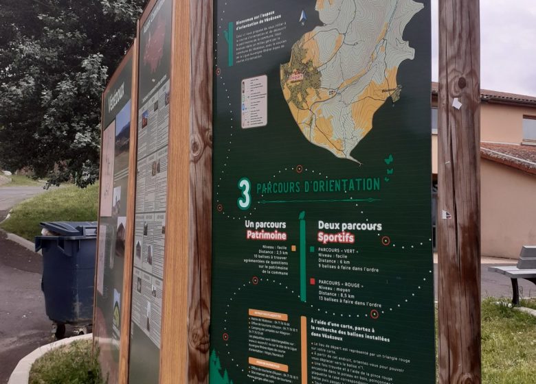 Parcours d’orientation permanent à Vezezoux