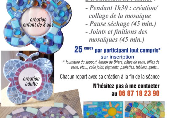 Mosaïque Atelier Céline Cadenel
