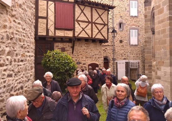 Visite de groupe – Blesle