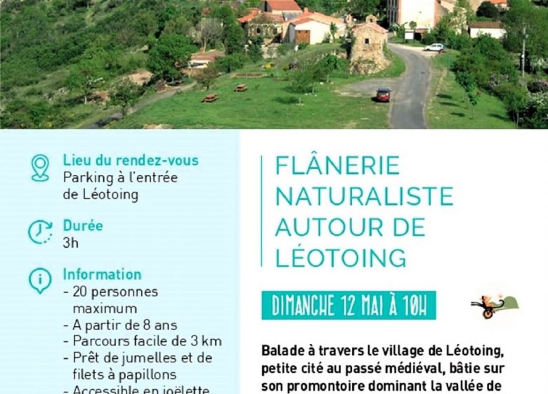 Flânerie naturaliste autour de Léotoing