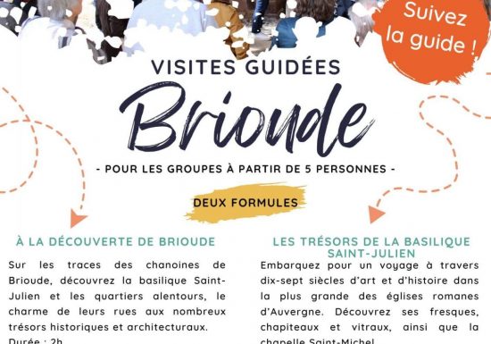 Visites guidées pour les groupes toute l’année