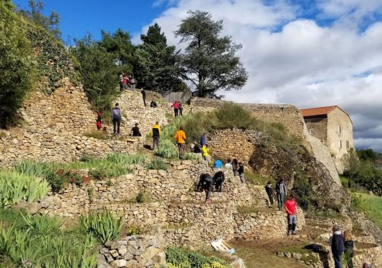 Les terrasses de Léotoing