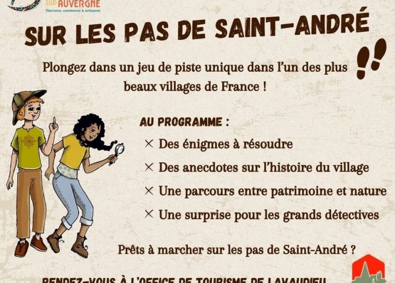 Jeu de piste « Sur les pas de Saint-André »
