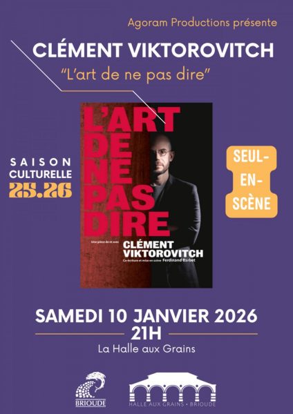 « L’Art de ne pas dire » Clément Viktorovitch