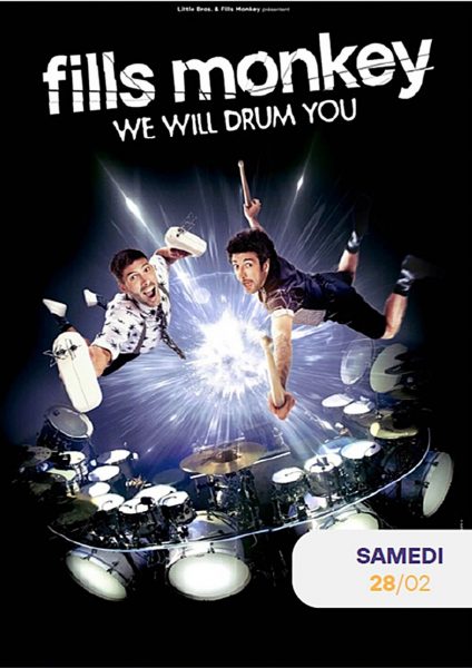 « We will drum you » Fills Monkey