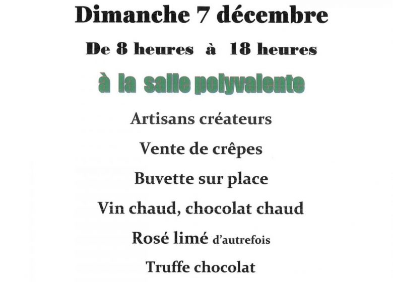 Marché de Noël à Paulhac