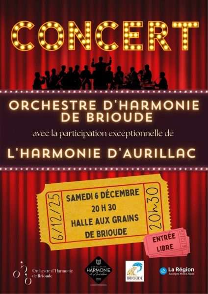 Concert de l’Harmonie de Brioude