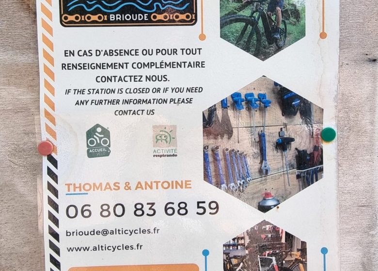 Test Alti-cycles Conseils, ventes et location de vélos