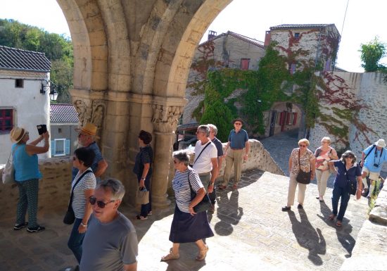 Visite de groupe – Auzon