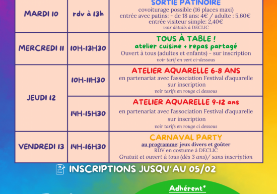 Declic -Centre d&rsquo;Animations de la vie sociale