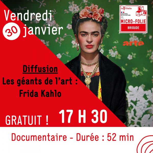Micro-folie : « les géants de l&rsquo;Art : Frida Kahlo »