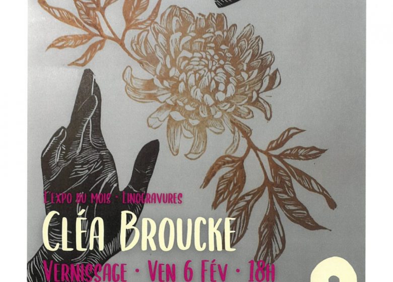 Exposition : linogravures de Cléa Broucke