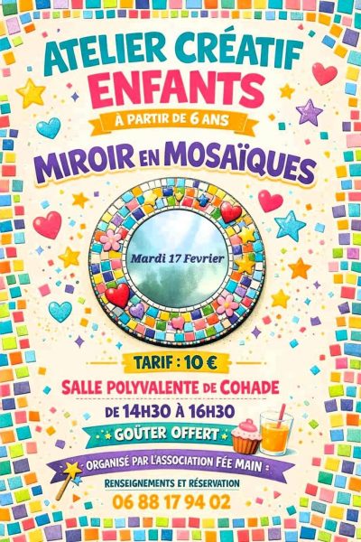 Atelier créatif enfants