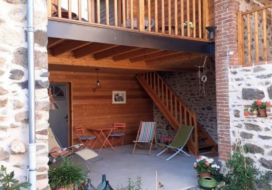 La maison des 3 petits cochons, près de Brioude