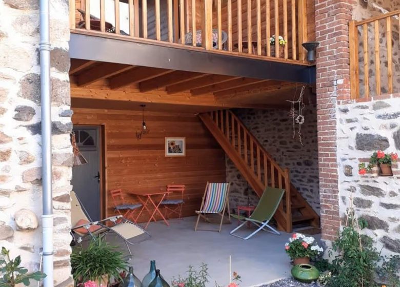 La maison des 3 petits cochons, près de Brioude