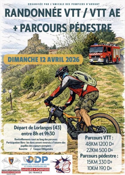Randonnée VTT/ VTT AE et Parcours pédestre