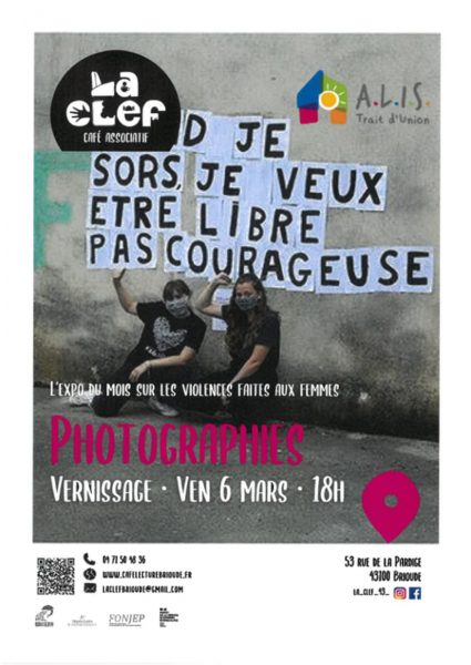 Exposition de photos sur les violences faites aux femmes