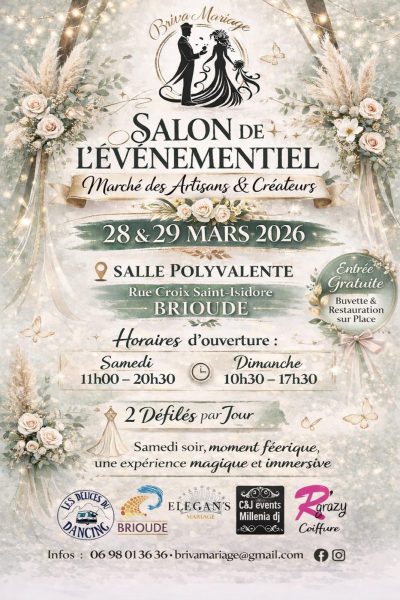 Salon de l&rsquo;Evénementiel (Briva Mariage)