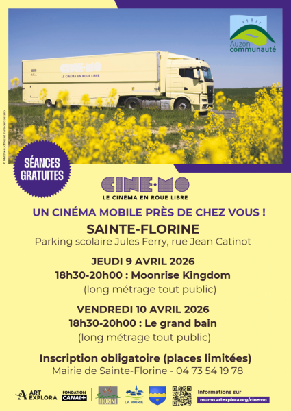 Cinéma mobile à Sainte Florine
