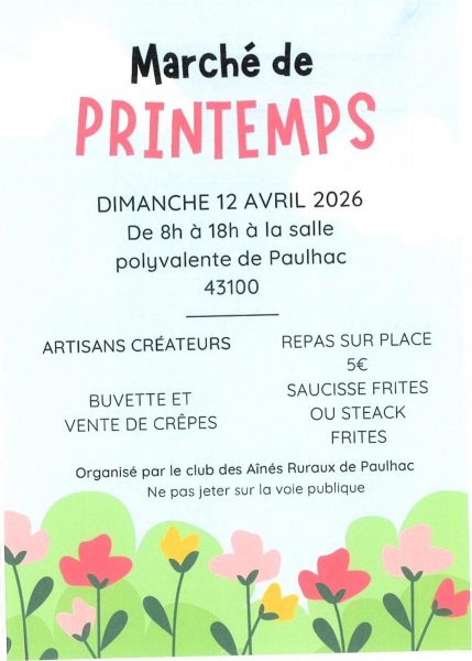 Marché de Printemps