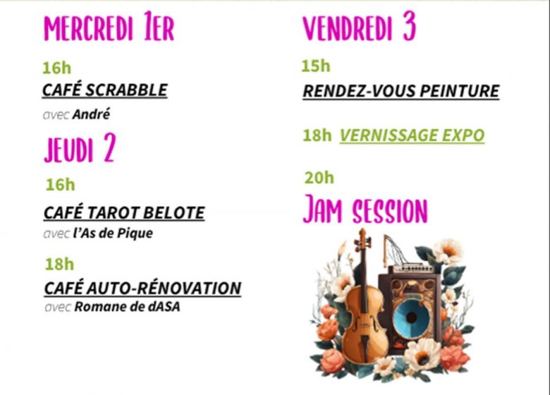 Animations d&rsquo;avril à la Clef