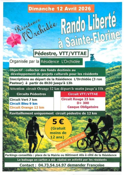 Rando liberté à Sainte-Florine