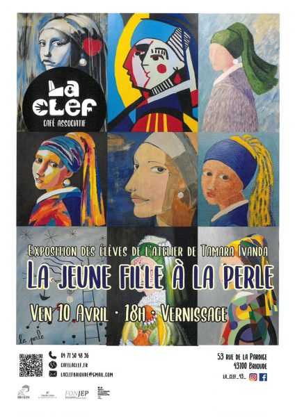 L&rsquo;expo du mois à la Clef : la jeune fille à la perle