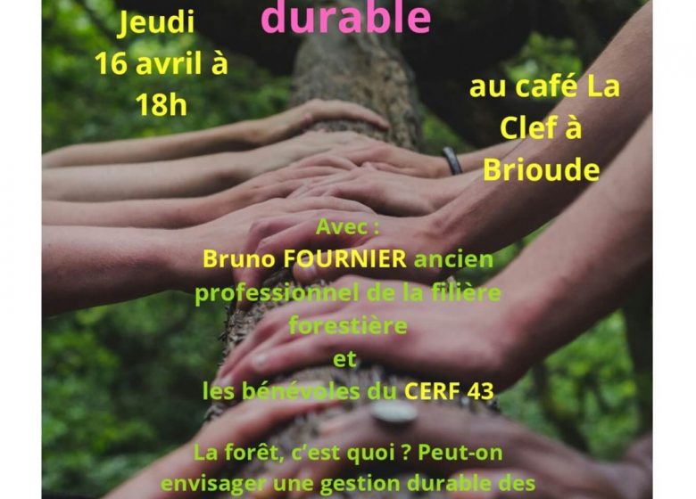 « Demain, la forêt » : soirée-débat pour une forêt durable