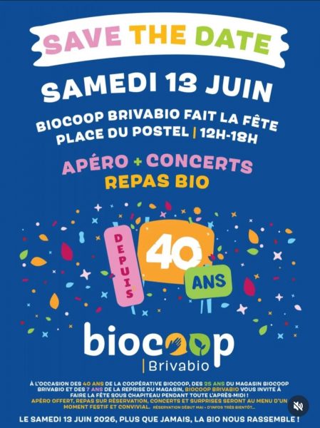 Biocoop Brivabio fait la fête