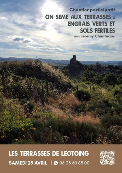 Chantier participatif : On sème aux terrasses : engrais verts et sols fertils