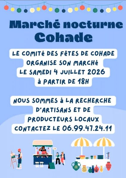 Marché nocturne Cohade