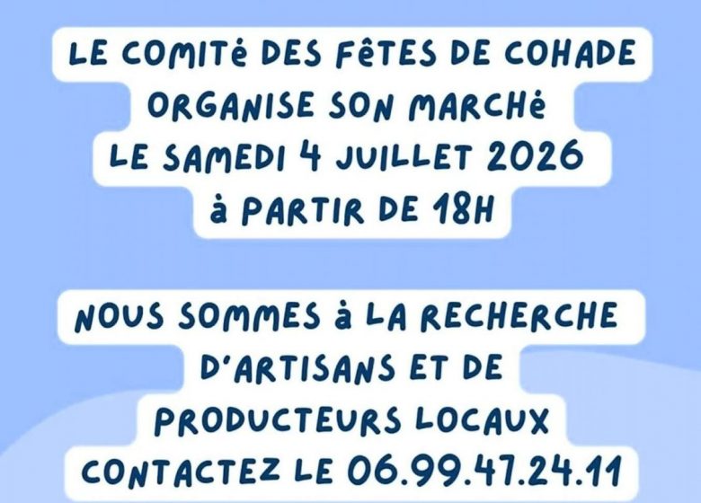 Marché nocturne Cohade