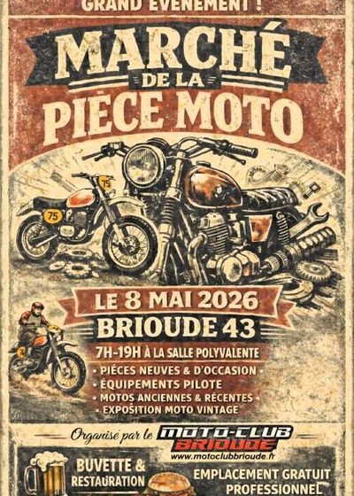 Marché de la pièce moto