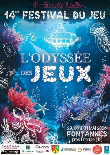 14ème Festival du jeu : L&rsquo;Odyssée des jeux