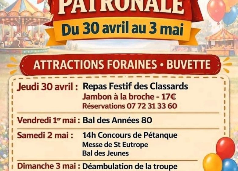 Fête patronale de Fontannes