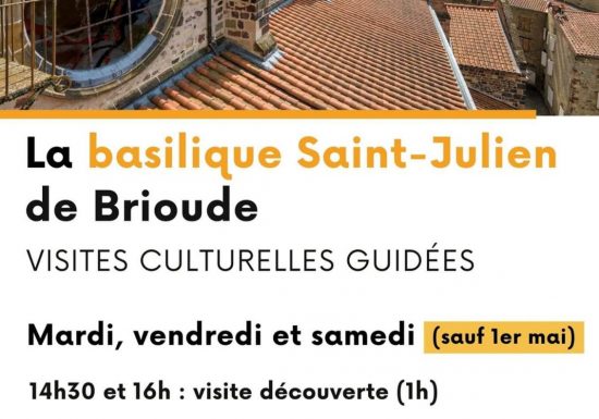 Visites guidées pour les individuels de la Basilique Saint Julien