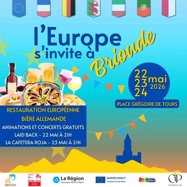 L&rsquo;Europe s&rsquo;invite à Brioude