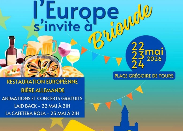 L&rsquo;Europe s&rsquo;invite à Brioude