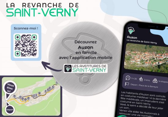 Les Aventures de Saint-Verny | Application Auzon