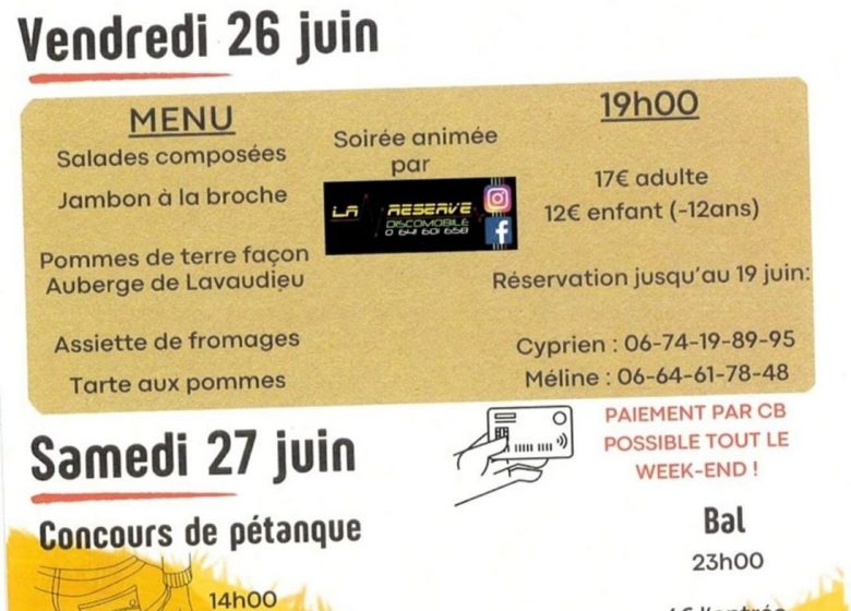 Fête patronale de Paulhac