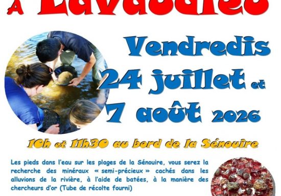 Ateliers de technique d&rsquo;orpaillage